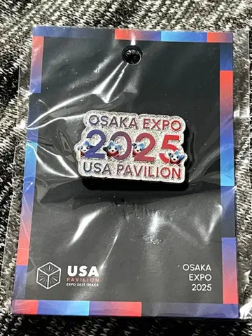 만박 한정판 미국관 핀 배지 OSAKA EXPO2025
