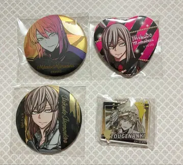 도겐안키 캔뱃지 참 묶음 판매 모모데라 신몬