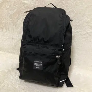 컨디션 최상 marimekko 마리메꼬 백팩 블랙 BUDDY 버디