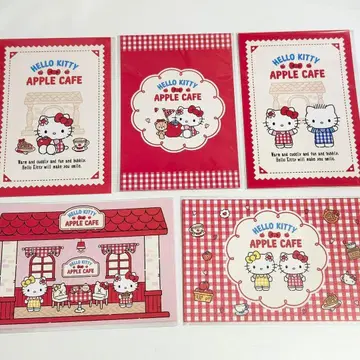 [ 한국 한정 ] APPLECAFE 키티 엽서 B세트 팝업