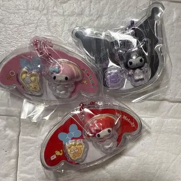 산리오 캐릭터즈 패키지 참 시크릿 마이멜로디 쿠로미