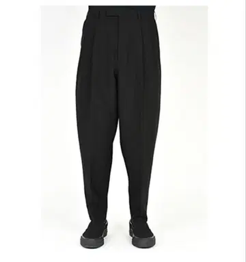 LAD MUSICIAN 2TUCK 테이퍼드 와이드 슬랙스