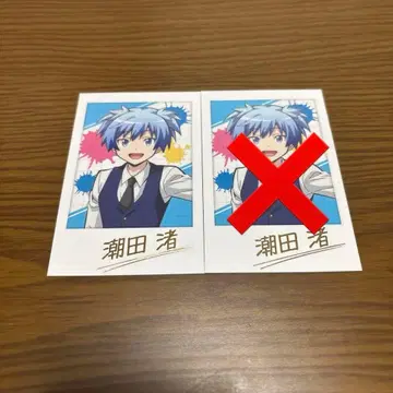 암살교실 시오타 나기사 폴라로이드풍 카드