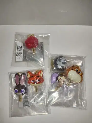 주토피아 아이스캔디 참 6종 컴플리트