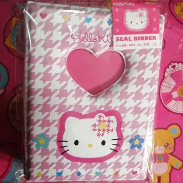 미개봉 새상품 산리오 y2k 씰북 씰 바인더 헬로키티 키티
