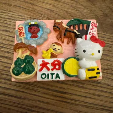 오이타 한정판 산리오 캐릭터즈 마그넷