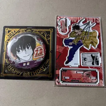 사카모토 데이즈 생일 캔뱃지 명장면 디오라마 피규어 나구모