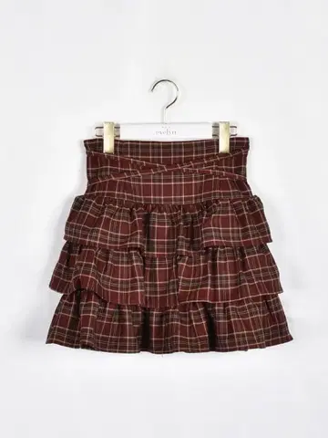 evelyn 크로스 티어드 스커트