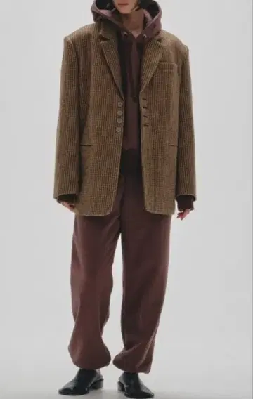 [ TODAYFUL/투데이풀 ] 울 100% 체크 자켓