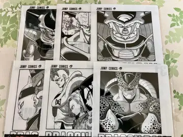 제일복권 드래곤볼 40th G상 코믹스 클리어 파일 6장 세트