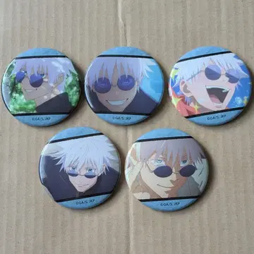 주술회전 고죠 사토루 캔뱃지 캐릭터 배지