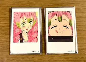 귀멸의 칼날 기둥 카페 폴라로이드풍 브로마이드 칸로지 미츠리