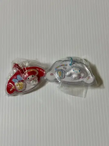 산리오 패키지 참 빨간색 마이멜로디와 시나모롤