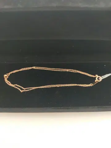 k10 금 PG 2연 체인 팔찌