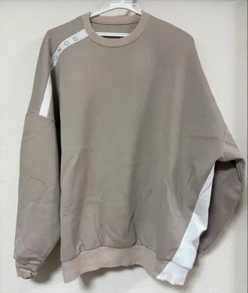 CRONOS 크루넥 트레이닝복 샌드 베이지