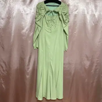 eimy istoire 피스타치오 그린 롱 원피스 XS