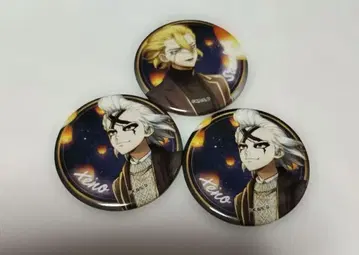 Dr.STONE Dr. 제노 & 스탠디 캔뱃지 신주쿠 마루이