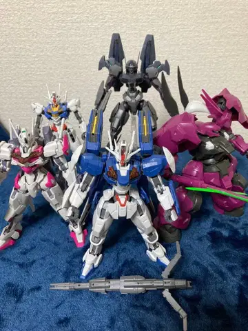 건담 프라모델 조립 완료 정크 HG 수성의 마녀 모음