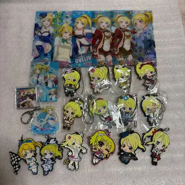 러브 라이브 아야세 에리 에리치 러버 스트랩 클리어 책갈피