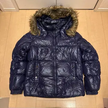 새상품급 보라색 네이비 말 8 다운 자켓 back number Y2K