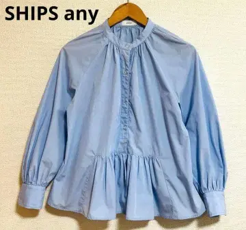 SHIPS any 쉽스에니 페플럼 블라우스