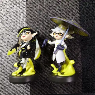 스프라툰 amiibo 시오카라즈 세트 아오리알타나 / 호타루알타나