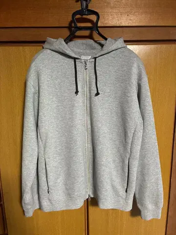 [ BEAUTY & YOUTH ] 그레이 풀 집업 후드티 XL 사이즈