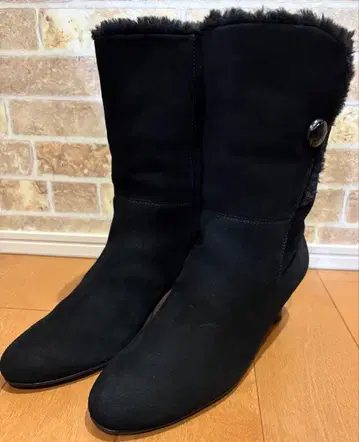 [ Pitti ] 블랙 어그 부츠 24.0cm