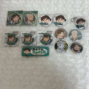 후타쿠치 켄지 아오네 타카노부 캔뱃지 등 세트