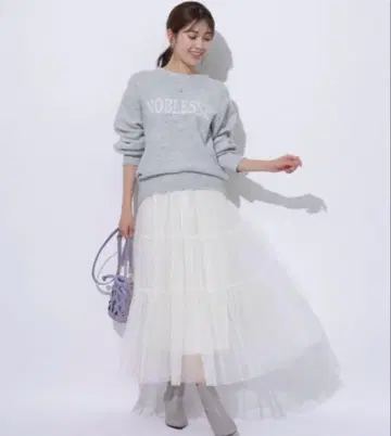 아푸와이저 리셰 2WAY 레이어드 샤샤 스커트