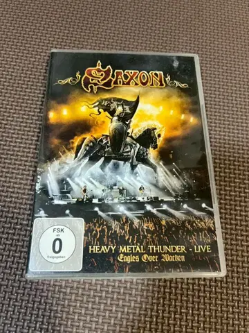 DVD 헤비메탈 썬더 라이브 SAXON