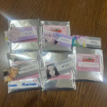 헌터 x 헌터 아크릴 명찰 5종 세트