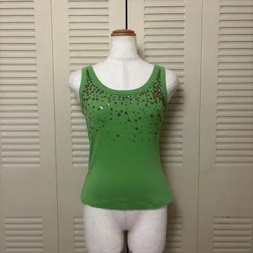 해외 걸 y2k 빈티지 상의 90s 비즈