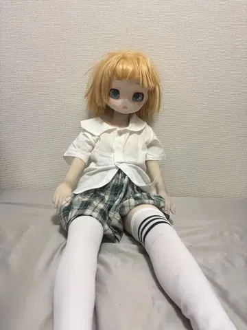 노란콩가루 115cm 인형 TPE 인형