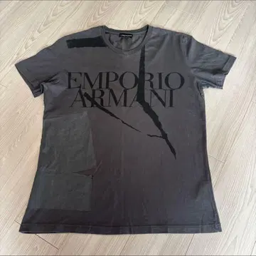 EMPORIO ARMANI 로고T셔츠 V넥 L