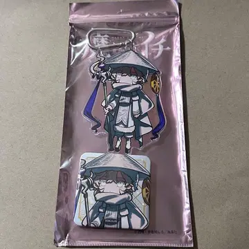 마남의 이치 오로라 아크릴 키링 반세계의 마법 캔뱃지