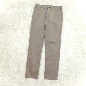 유니클로 치노 팬츠 남성용 베이지 W73 스트레치 슬림핏
