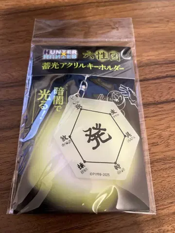 육성도 축광 아크릴 키링 HUNTER x HUNTER 점프 페스타