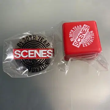 SCENES 30TH YEAR EXHIBITION 핀 배지