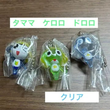 개구리 중사 케로로 마스코트&구미입니다! 클리어 3개 세트