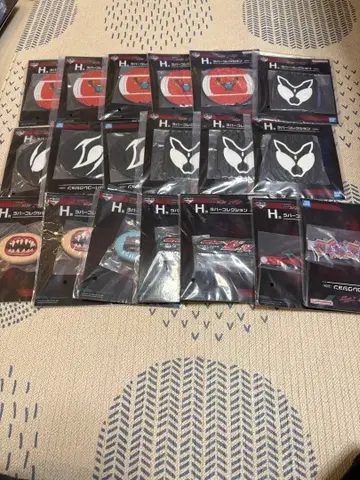 가면라이더 제츠 가우 제일복권 H상 러버 컬렉션 19개