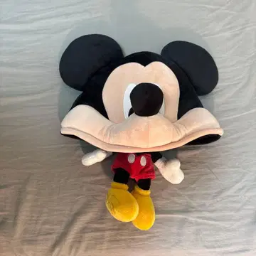 미키마우스 봉제 인형 모자 프리 사이즈