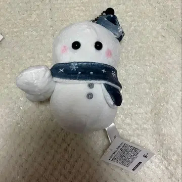 흔들리는 그라데이션 행복의 눈사람 덜덜 봉제 인형 블랙 메구로 렌