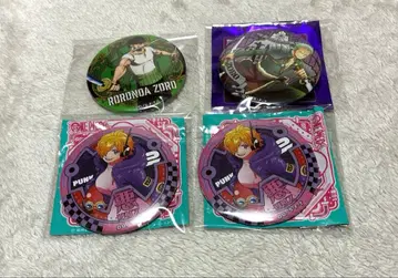 원피스 동료 캔뱃지 서바이벌의 바다 TrickorAdventure 조로