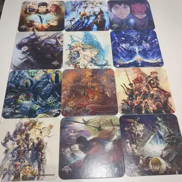 FF14 ff14 에오카페 에오르제아 카페 패치 아트 12장 세트 B