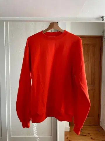 챔피언 오렌지 트레이닝복 M