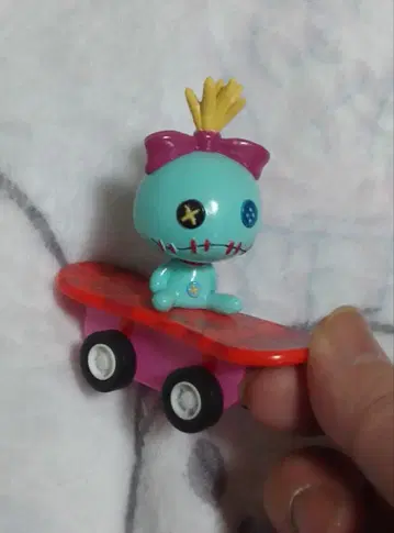 레어 디즈니 Disney 릴로 & 스티치 스크램프 풀백카