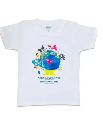 미사용 미개봉 새상품 산리오 툰크툰크 콜라보 T셔츠