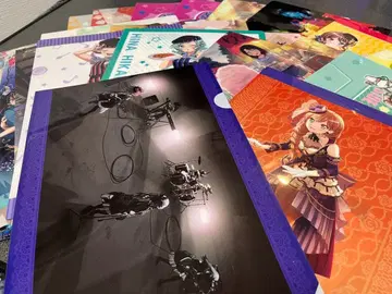 뱅드림 클리어 파일 세트