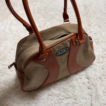 X-girl 베이지 브라운 핸드백